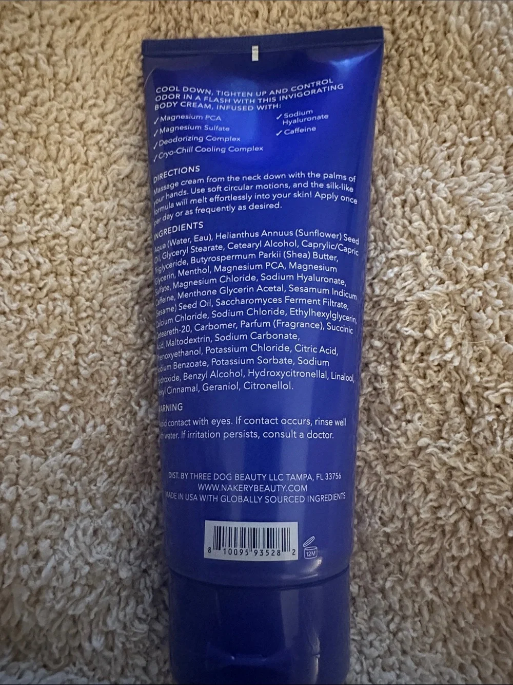 Nakery Beauty cool energize